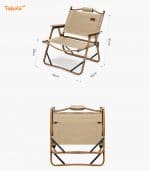 Ghế Kermit Tabalo - Ghế Gấp di động Glamping - Ảnh 7