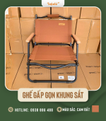 GHẾ GẤP GỌN KHUNG SẮT TABALO - Ảnh 4