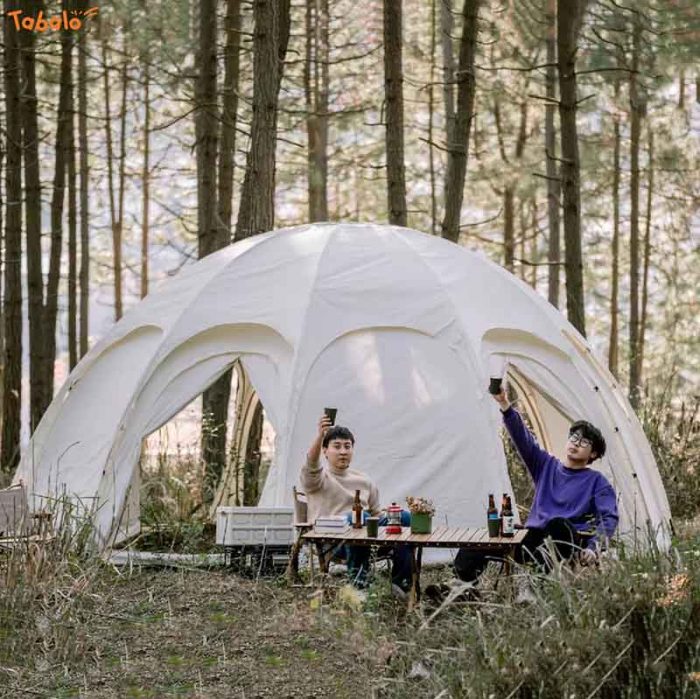Lều cắm trại hình cầu