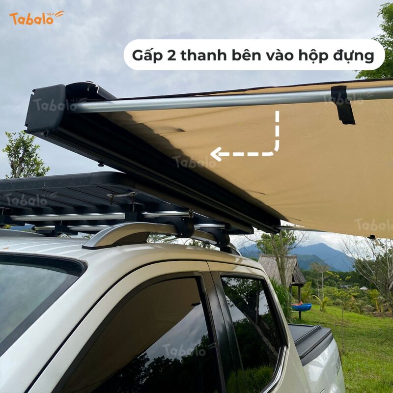 hướng dẫn tháo lắp mái che