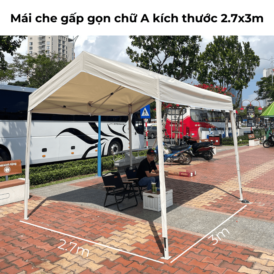 Mái che gấp gọn chữ A