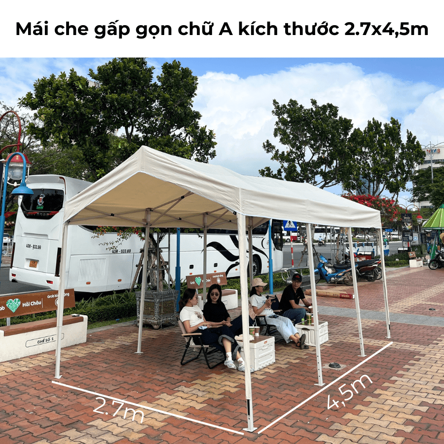 Mái che gấp gọn chữ A