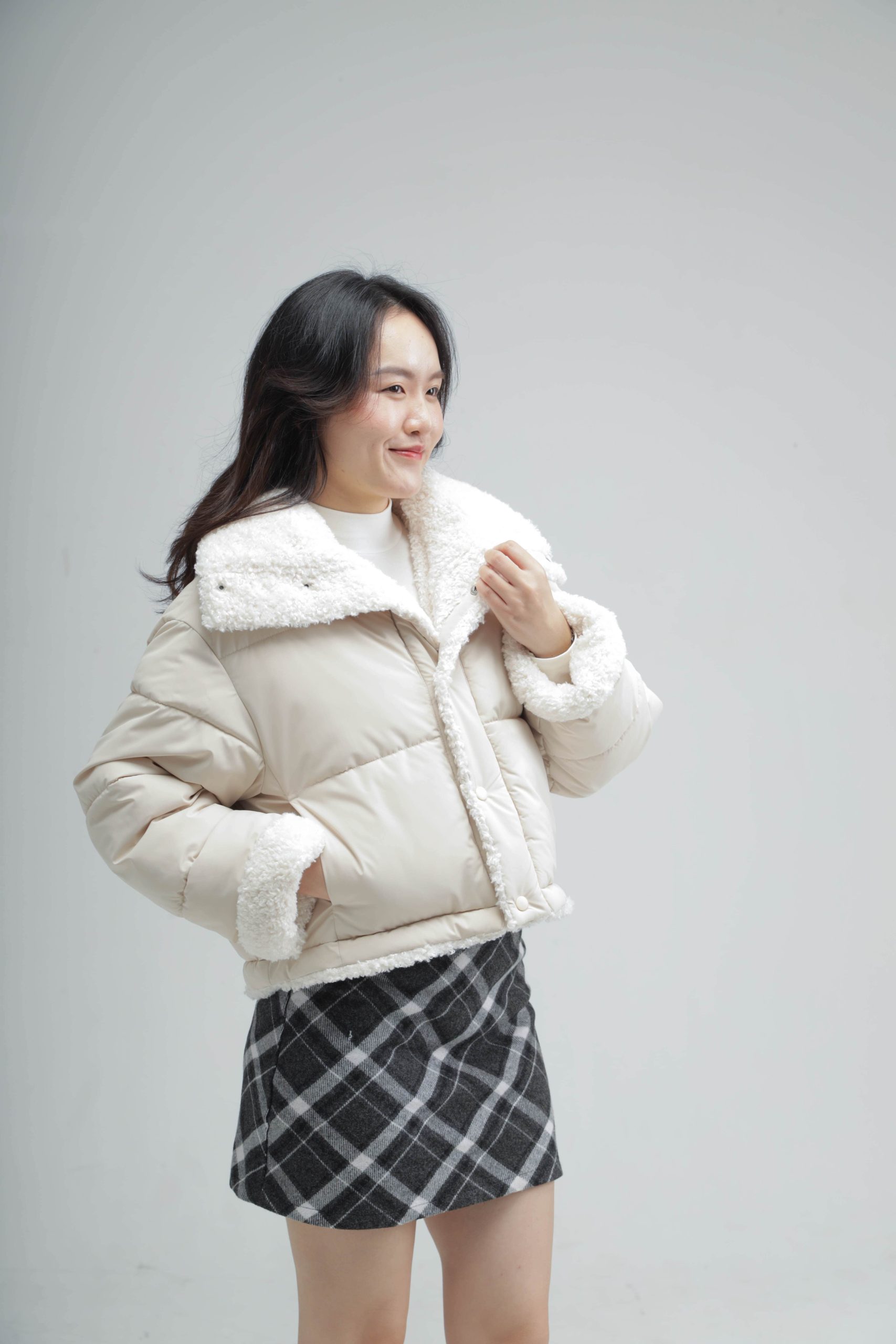 áo phao lông cừu