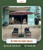 DÙ TRÒN CHE NĂNG TABALO - 2 CHẾ ĐỘ THẲNG/NGHIÊNG - Ảnh 2