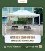 Nhà bạt xếp di động khung lục giác - Linh hoạt che chắn - Ảnh 2